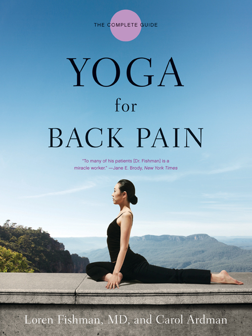 Title details for Yoga for Back Pain by Loren Fishman - Wait list